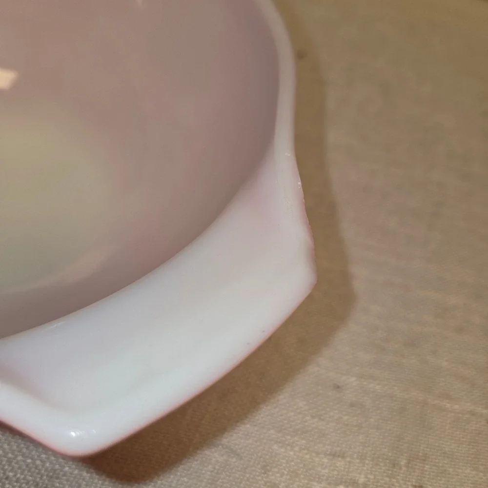 Vintage Pyrex Pink Gooseberry Cinderella Mixing Bowl 442